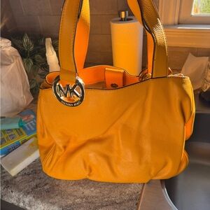 Michael Kors Vibrant Yellow Shoulder Bag